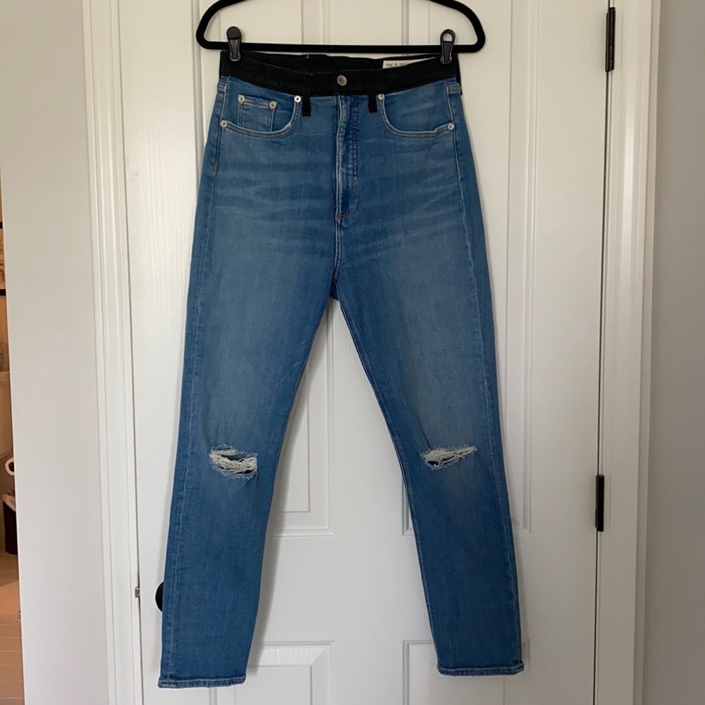 Rag and Bone Jane Super High Rise Skinny